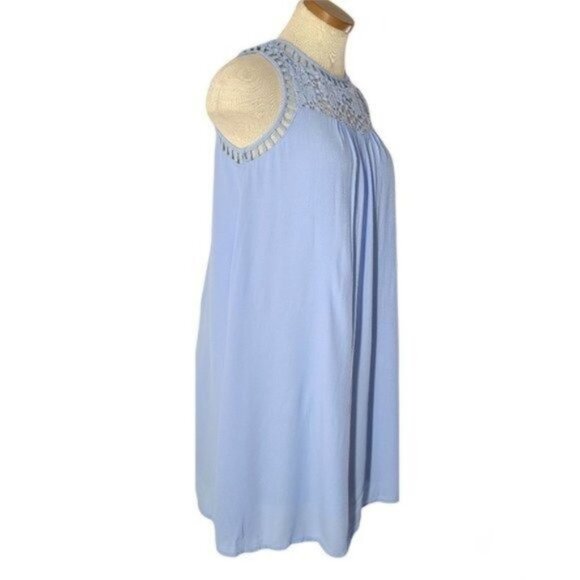 Altar'd State Womens Blue Casual dress halter Neck, size M - Picture 8 of 15